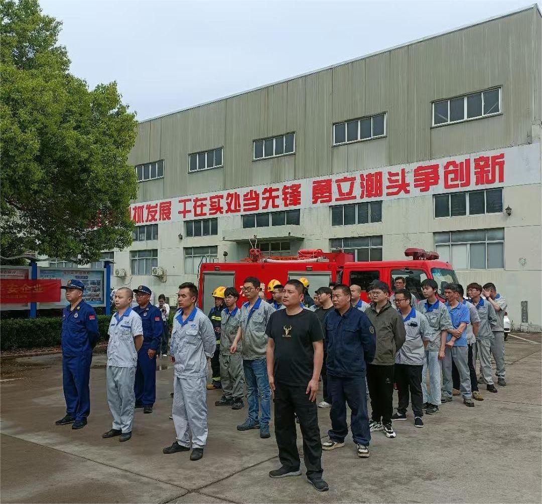 Zhejiang Deca Company conducts fire fighting drills to strengthen the line of safety production