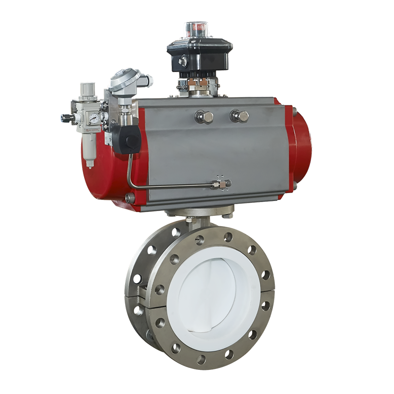 Center Line Fluorine-lined Butterfly Valve