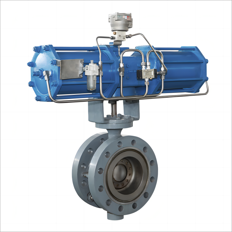 Three-eccentric Center Butterfiy Valve