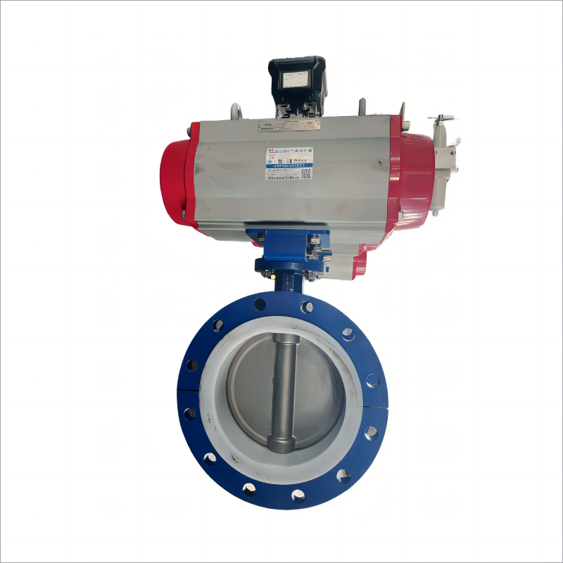  Pneumatic Butterfly Valve