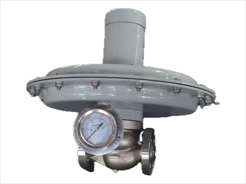 Self-operated micro-pressure regulating valve
