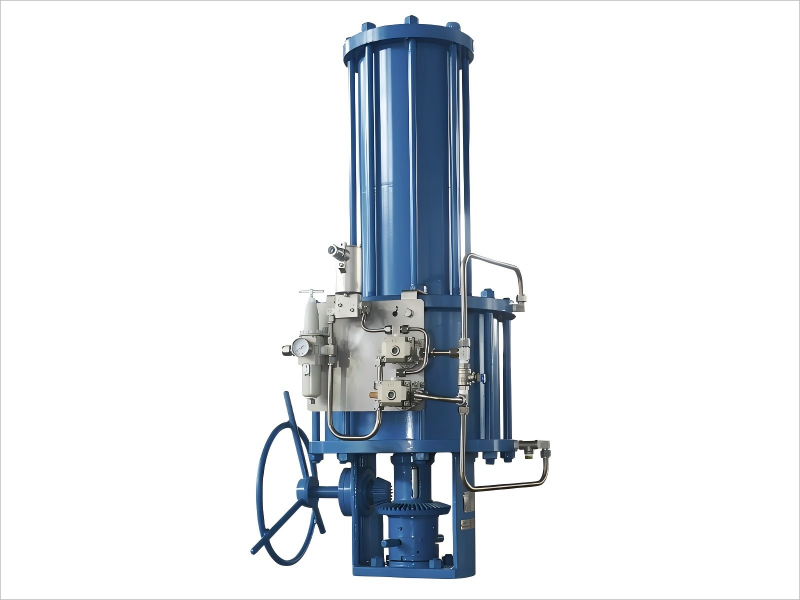 Pneumatic double-acting actuator