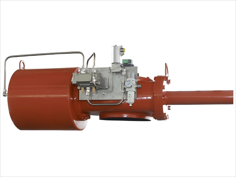 Pneumatic plunger-type actuator